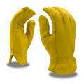 Cordova Premium Grain Deerskin Driver Gloves, 2XL, 12PK 90505